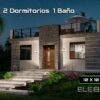 (10 x 10 m2) 2 Dormitorios 1 Baño