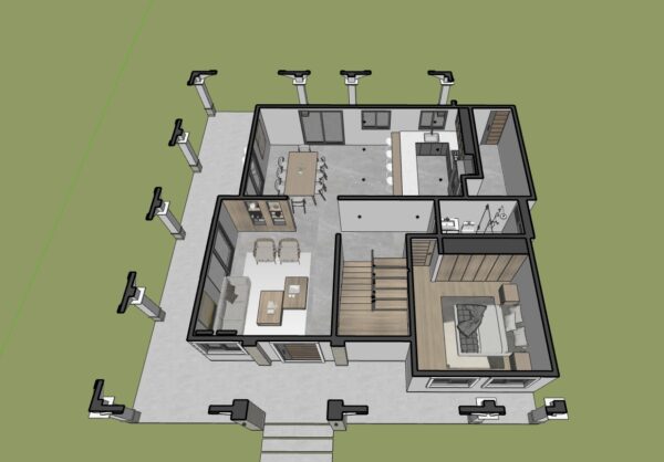 (14x14m2) 4 Dormitorios 3 Baños - Imagen 22