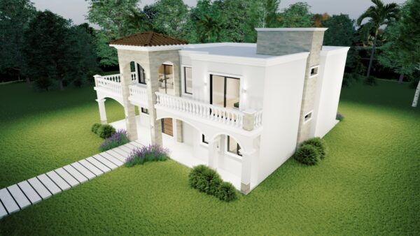 (14x14m2) 4 Dormitorios 3 Baños - Imagen 3