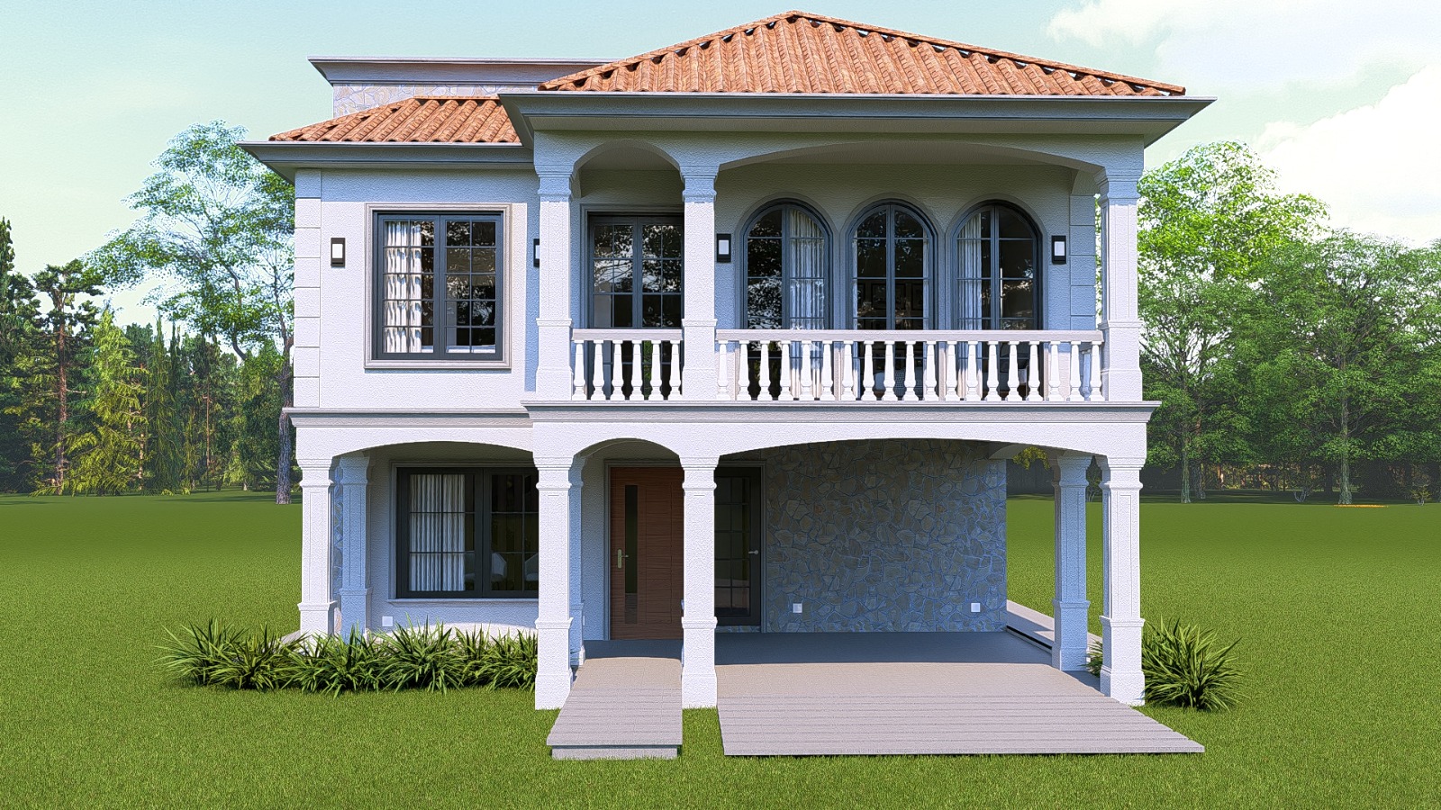 (10x20m2) 4 Dormitorios 3 Baños