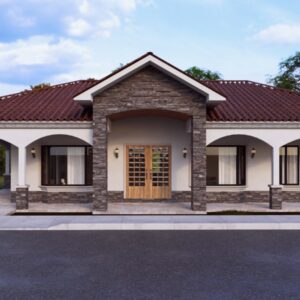 (22x20m2) 3 Dormitorios 2 Baños